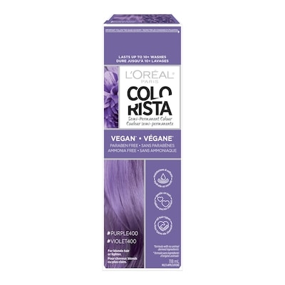L'Oreal Paris Colorista Semi-Permanent Hair Dye Purple 1 ea, $19.99/1ea