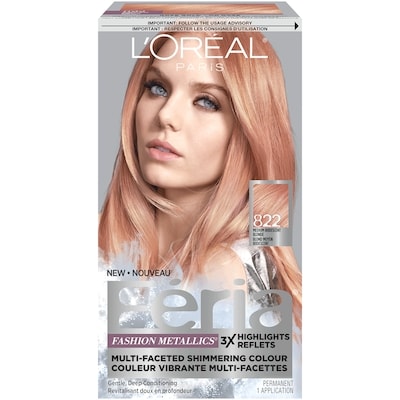 L’Oréal Reflets Fashion Metallics, 822 1 ea, 17,99 $/1ch