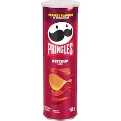 Pringles Ketchup Potato Chips 156 g, $2.43/100g