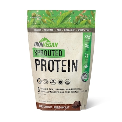 Iron Vegan Sprouted Protein Powder 1 kg, $7.40/100g