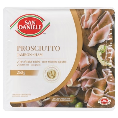 San Daniele Family Pack Prosciutto Slice 250 g, $5.60/100g