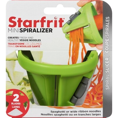 Starfrit Mini coupe-légumes en spirale, à deux lames 1 ea, 11,00 $/1ch
