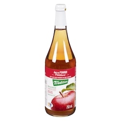Tradition Jus de pomme pétillant 750 ml, 0,50 $/100ml