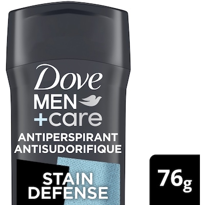 Dove Antisudorifique pour 72 h de protection Stain Defense Clean 76 g, 13,20 $/100g
