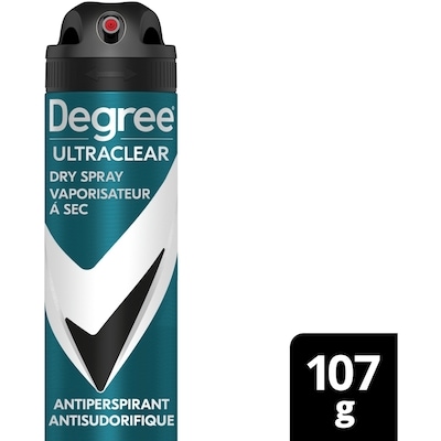 Degree UltraClear Antisudorifique en Vaporisateur à Sec 107 g, 7,47 $/100g