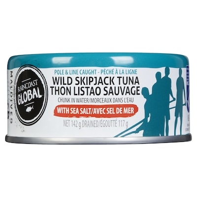 Wild Skipjack Tuna with Sea Salt