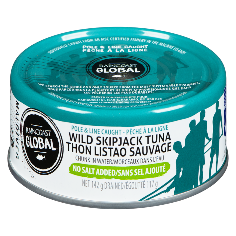 Wild Skipjack Tuna, No Seasalt