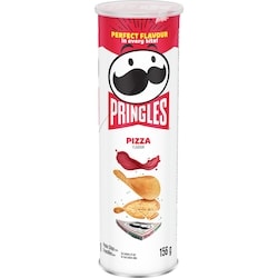 Pringles Pizza Flavour Potato Chips 156 g, $1.92/100g