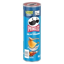 Pringles Croustilles, Saveur De Sel Et Vinaigre, 156 g, 2,56 $/100g