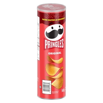 Pringles Original Potato Chips 148 g, $2.03/100g