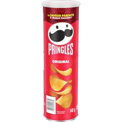 Pringles Croustilles Original 148 g, 2,70 $/100g