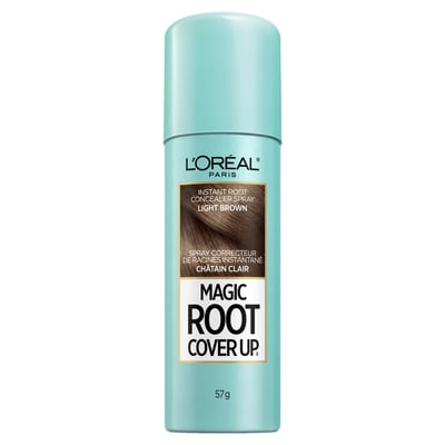 L'Oreal Paris Paris Root Cover Up Light Brown Temporary Grey Concealer Spray 57 g 1 ea, $18.49/1ea