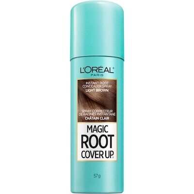 L’Oréal Root Cover Up Spray Temporaire Correcteur de Gris Châtain Clair 1 ea, 13,28 $/1ch