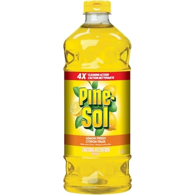 Pine Sol Multi-Surface Cleaner, Lemon Fresh, Splash-less Formula 1.41 l, $0.28/100ml