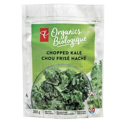 PC Biologique Chou Frisé Haché 300 g, 1,67 $/100g