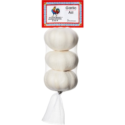 Rooster Garlic Bulbs, 3-count 90 g, $0.33/1ea
