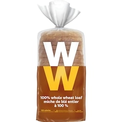 Weight Watchers Miche à 100 % de blé entier 450 g, 1,40 $/100g