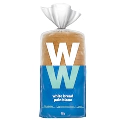 Weight Watchers White Bread 450 g, $1.40/100g