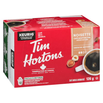 Dosettes de café K-Cup, noisette