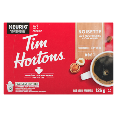 Dosettes de café K-Cup, noisette