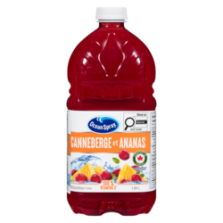 Ocean Spray Cocktail aux Canneberge et Ananas 1.89 l, 0,29 $/100ml