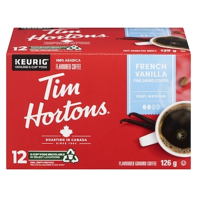 Tim Hortons K-Cup, French Vanilla 126 g
