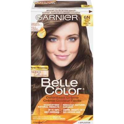 Belle GarnierBelle Color Crème Couleur Facile 6N Châtain Clair Nude 1 ea, 6,36 $/1ch