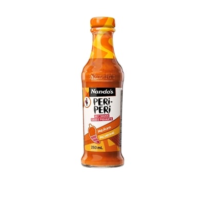 Nando’s Sauce Peri-Peri, moyenne 250 ml, 2,52 $/100ml