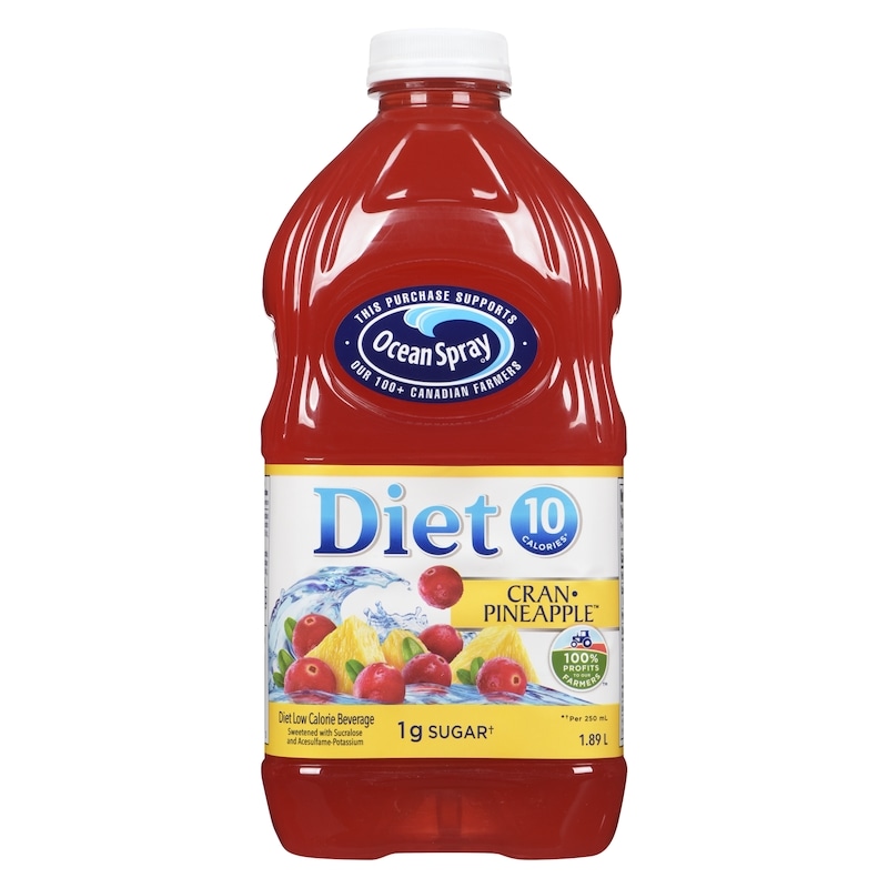 Cran-Pineapple Diet Low Calorie Beverage