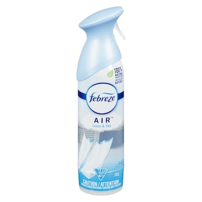 Febreze Fabric Odor-Eliminating Air Freshener, Linen & Sky 250 g, $1.60/100g