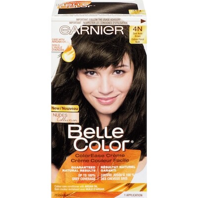 Belle Colorant capilaire collection Les Nudes, 4N châtain Foncé 1 ea, 8,49 $/1ch