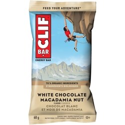 Clif Barre énergétique chocolat blanc et noix macadamia 408 g, 3,92 $/100g