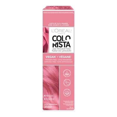L'Oreal Paris Colorista Semi-Permanent Hair Dye Pink 1 ea, $19.99/1ea