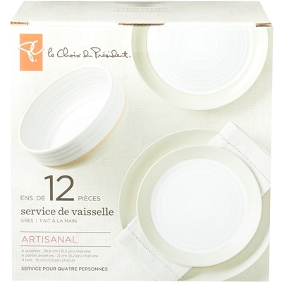 le Choix du Président Ensemble Artisanal, 12 Pièces 12x1.0 ea, 5,42 $/1ch