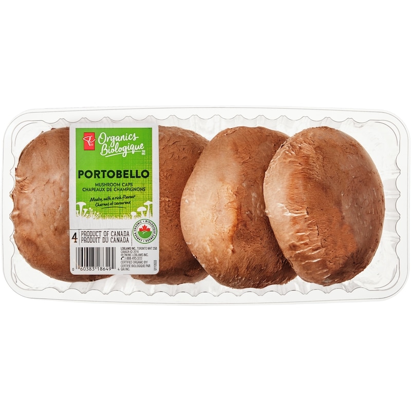 Organics Portobello Mushroom Caps