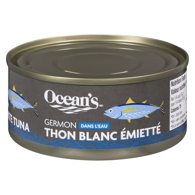 Ocean's Halo Thon blanc émietté 170 g, 2,35 $/100g