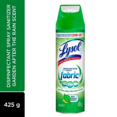 Lysol Disinfectant Spray - Fabric Sanitizer - Garden After The Rain 425 g, $2.00/100g