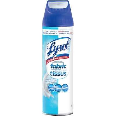 Lysol Vaporisateur Désinfectant pour tissus parfum jardin après la pluie 425 g, 1,65 $/100g