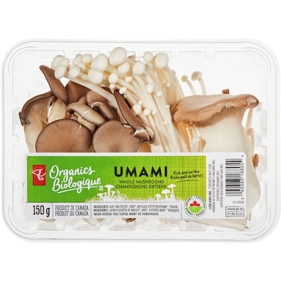 PC Organics Organic Mushroom Umami Mix 150 g, $3.33/100g