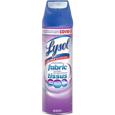 Lysol Disinfectant Spray - Fabric Sanitizer Lavender Fields 425 g, $1.65/100g
