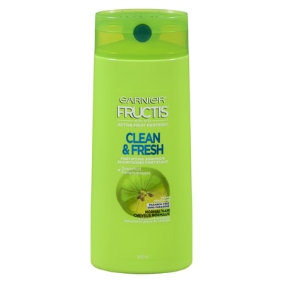 Garnier Fructis Clean & Fresh Normal Hair Fortifying Shampoo 650 ml, $1.38/100ml