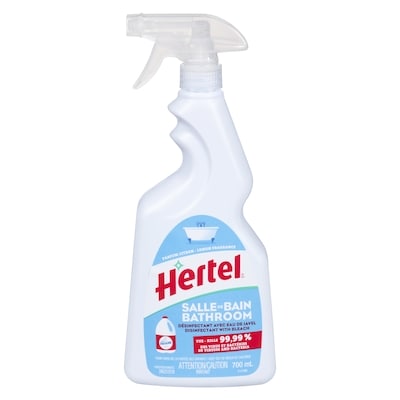 Hertel Bathroom Cleaner with Bleach 700 ml, $0.46/100ml