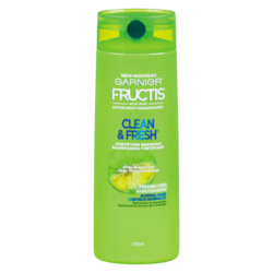 Garnier Shampooing fortifiant Clean & Fresh de Fructis 370 ml, 1,21 $/100ml