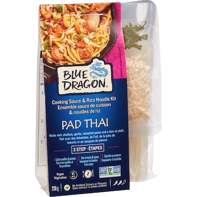 Ensemble sauce de cuisson & nouilles de riz Pad Thai 3 étapes