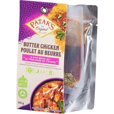 Kit à sauce de cuisson 3 étapes Poulet au Beurre