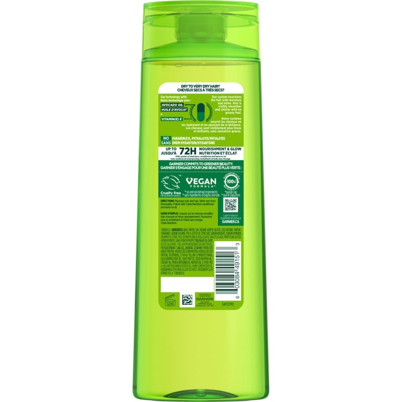 Fructis Triple Nutrition Dry to very Dry Hair Fortifying Shampoo