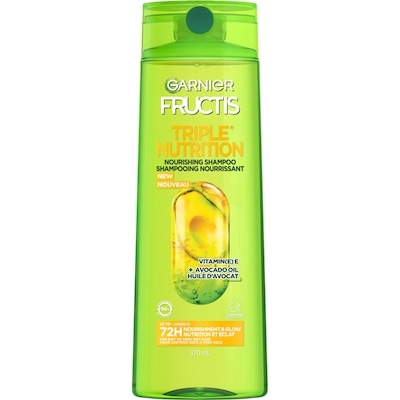 Garnier Triple Nutrition Shampooing Fortifiant Cheveux Secs à Très Secs 370 ml, 1,35 $/100ml