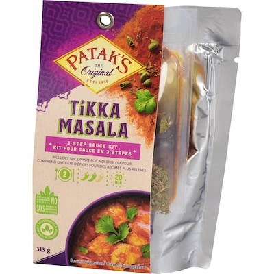 Kit à sauce de cuisson 3 étapes Tikka Masala