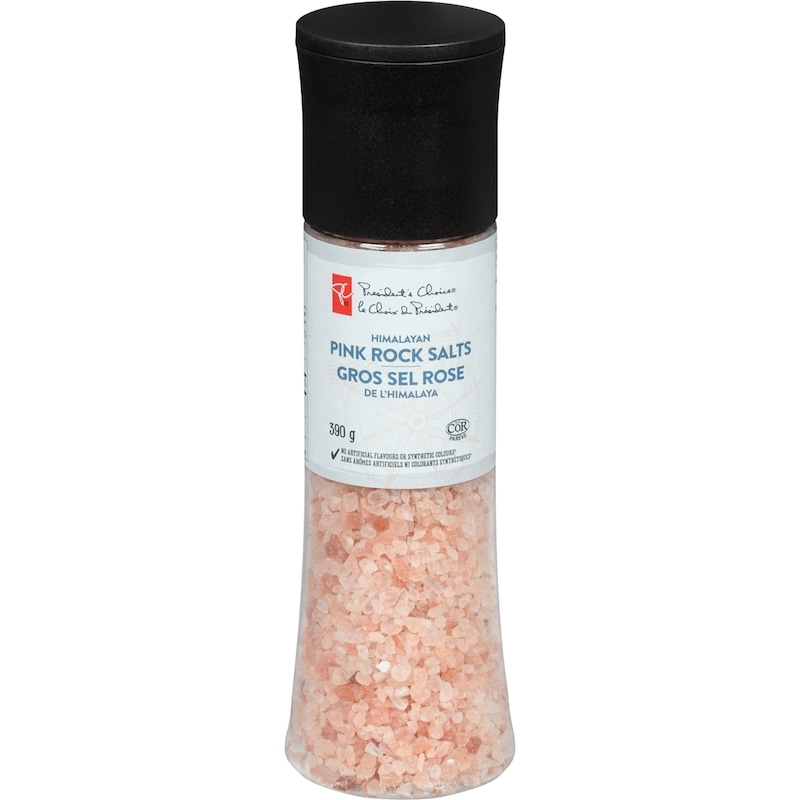 President's Choice Himalayan Pink Rock Salts - 390 g | Zehrs
