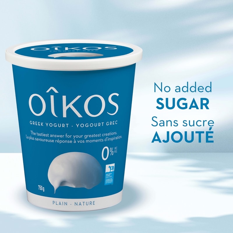 Greek Yogurt, Plain, 0% M.F.